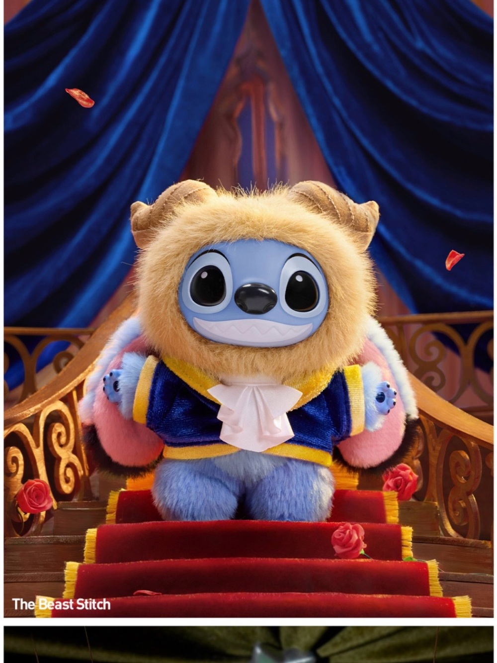 PopMart Stitch Adventure Series Vinyl Plush Pendant (The Beast Stitch)